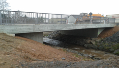 Brückenbauwerk, Erschließung Gewerbegebiet „Laufach-Süd“